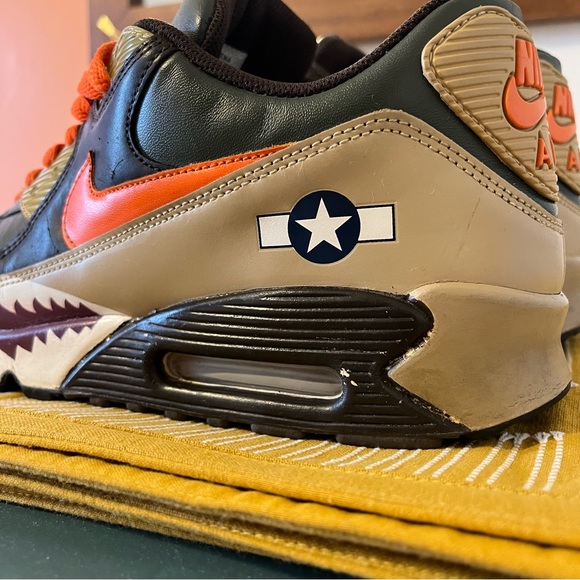 ULTRA RARE VINTAGE 2007 nike air max 90 WARHAWK size men’s US 10 - Picture 10 of 15